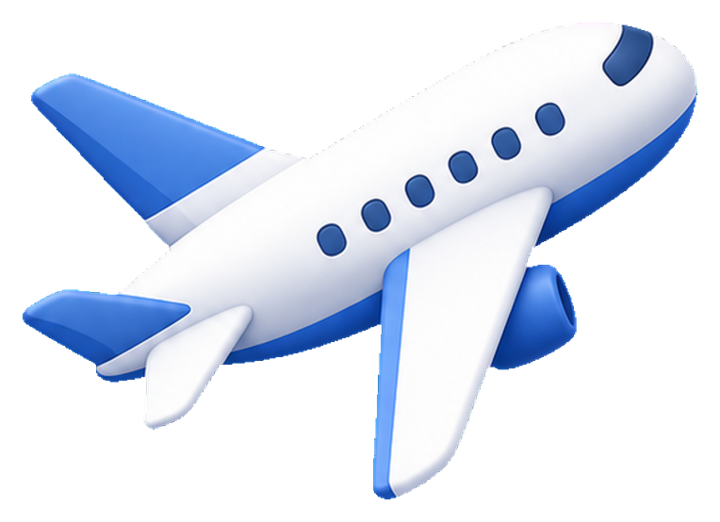 Air freight, gradient icon, raster input