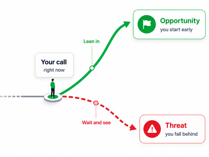 Choice Path Illustration, raster input