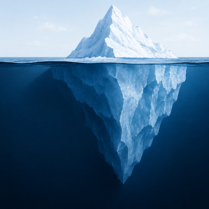 Frozen Org Iceberg, raster input